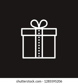 gift icon. gift vector design. sign design
