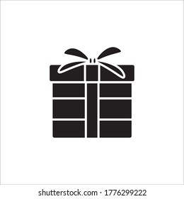 Plantilla de diseño de vectores de iconos de regalo