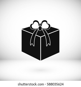 gift icon, Vector EPS 10 illustration style