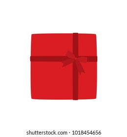 Gift icon, vector illustration design. Love collection.