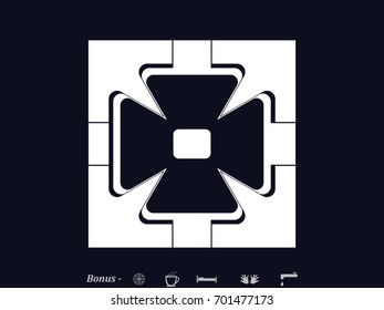 gift, icon, vector illustration eps10
