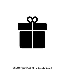 gift icon vector illustration isolated white background