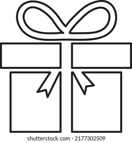 Gift Icon vector illustration on white background.eps
