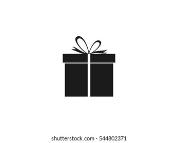 Gift icon vector illustration on white background