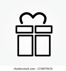 gift icon vector illustration present