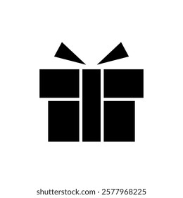 Gift icon vector illustration. gift sign and symbol. birthday gift