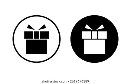 Gift icon vector illustration. gift sign and symbol. birthday gift