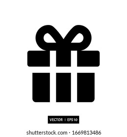 Gift icon vector illustration simple design