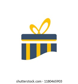 gift icon vector logo download