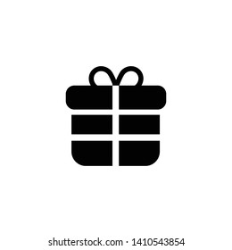 Gift icon -vector. Perfect symbol gift. web design and mobile design. white background