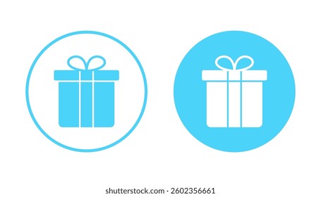 Gift icon vector. gift sign and symbol. birthday gift