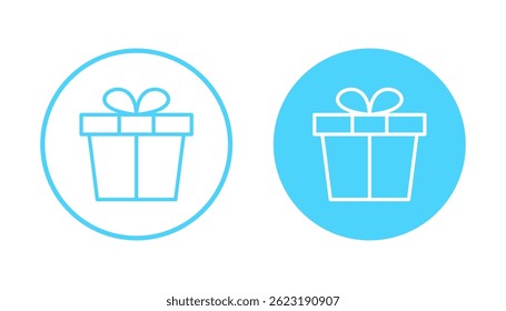 Gift icon vector. gift sign and symbol. birthday gift
