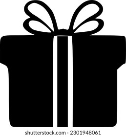 ilustración de diseño de símbolo vectorial de icono de regalo
