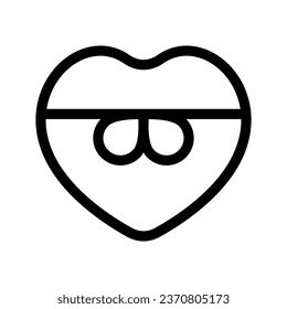 Ilustración de diseño del símbolo del vector de iconos de regalo