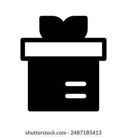 Ilustración de diseño de Vector de iconos de regalo