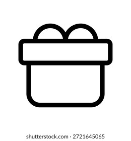 Geschenksymbol Vektor Symbol Design Illustration