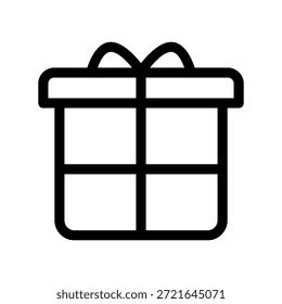 Gift Icon Vector Symbol Design Illustration