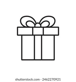 Geschenksymbol Vektorgrafik Vorlage Illustration Logo Design