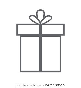 Gift icon vector template illustration
