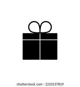 Gift icon vector for web and mobile app. gift sign and symbol. birthday gift