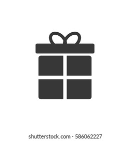 Gift icon, web design element