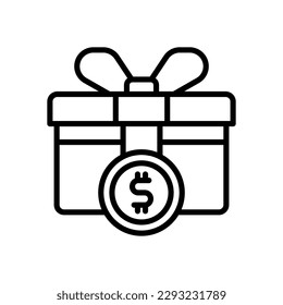 gift icon for your website design, logo, app, UI.