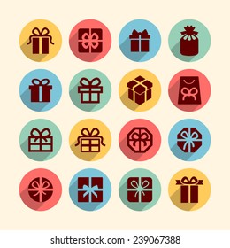 Gift icons