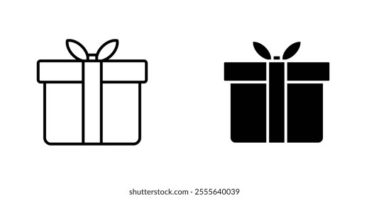 Gift icons for app and websites.