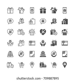 Gift icons, included normal and enable state.