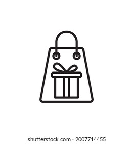 gift icons symbol vector elements for infographic web