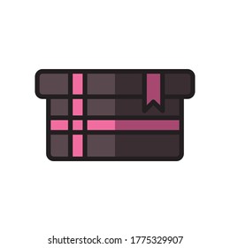 Gift Illustration Flat Icon Design Vector Template