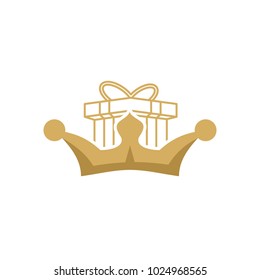 Gift King Logo Icon Design