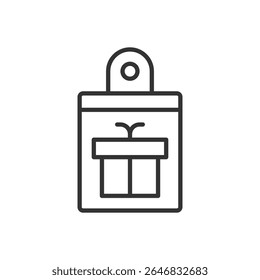 Gift Label Icon Sign Symbol