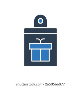 Gift Label Icon Sign Symbol