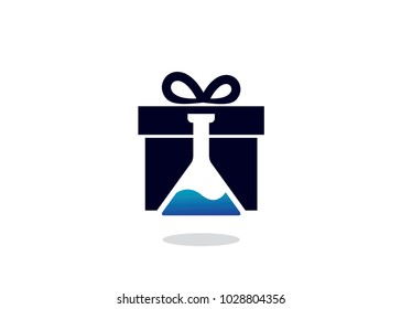 Gift Labs Logo Design Template, Element Design, Vector Design