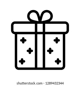 gift line icon 