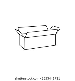 Gift line icon vector illustration