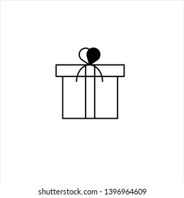 gift line icon,vector best line icon.