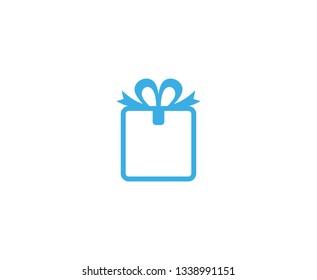 Gift logo icon 