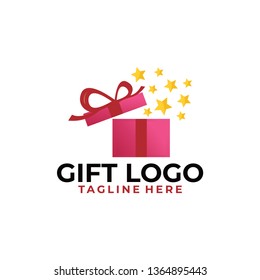 gift logo with star