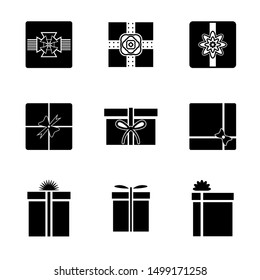 Gift Logo Symbol Template Design Vector, Emblem, Gift Shop Design Concept, Creative Symbol, Icon