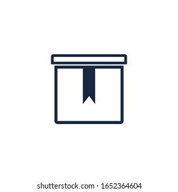 Ilustración vectorial de la plantilla de logotipo de regalo