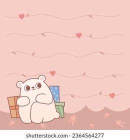 Gift of Love: Bear’s Surprise memo