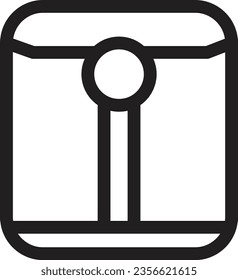 Gift Lunar Chines Outline Icon