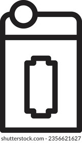 Gift Lunar Chines Outline Icon