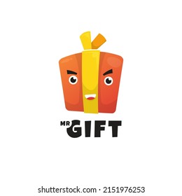 Logo der Geschenkmaskottchen-süße Schachtel