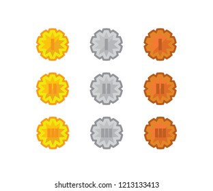 Gift medals and award champions