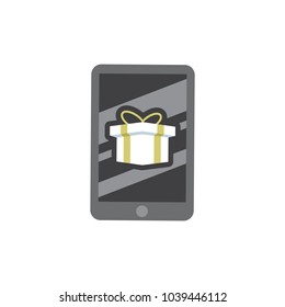 Gift Mobile Logo icon Design