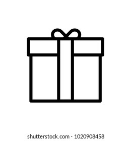 gift outline icon