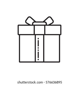 Gift outline icon